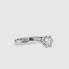 0.30cts. Solitaire 6 Prong Platinum Engagement Ring JL PT 0064-A