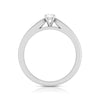 Jewelove™ Rings 0.20cts. Solitaire Platinum Engagement Ring for Women JL PT R-56