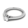 Jewelove™ Rings 0.20cts. Solitiare Platinum Diamond Engagement Ring for Women JL PT R-71
