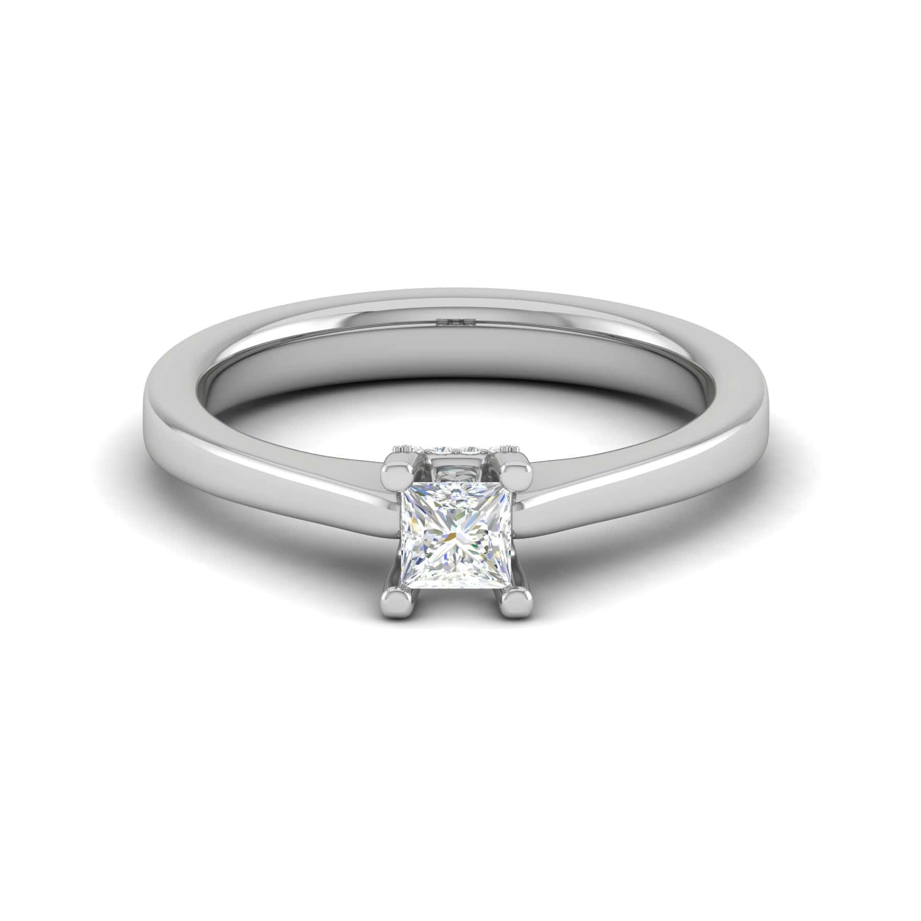 Tiffany True® Engagement Ring with a Tiffany True® Diamond in Platinum