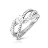 Jewelove™ Rings 0.25cts Solitaire Platinum Diamond Engagement Ring for Women JL PT R-66