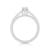 Jewelove™ Rings 0.25cts. Solitaire Platinum Engagement Ring for Women JL PT R-57 - A