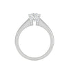 Jewelove™ Rings I VS / Women's Band only 0.30 cts. Princess Cut Solitaire Shank Platinum Diamond Engagement Ring JL PT MHD267EG