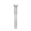 Jewelove™ Rings VS J / Women's Band only 0.30 cts Solitaire Diamond Shank Platinum Ring JL PT RP RD 143