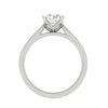 Jewelove™ Rings VS J / Women's Band only 0.30 cts Solitaire Platinum Ring for Women JL PT RS PR 115