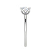 Jewelove™ Rings VS J / Women's Band only 0.30 cts Solitaire Platinum Ring for Women JL PT RS PR 116
