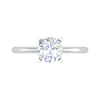 Jewelove™ Rings VS J / Women's Band only 0.30 cts Solitaire Platinum Ring for Women JL PT RS PR 116