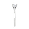 Jewelove™ Rings VS J / Women's Band only 0.30 cts Solitaire Platinum Ring for Women JL PT RS PR 128