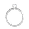 Jewelove™ Rings VS J / Women's Band only 0.30 cts Solitaire Platinum Ring for Women JL PT RS PR 161