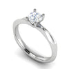 Jewelove™ Rings VS J / Women's Band only 0.30 cts Solitaire Platinum Ring for Women JL PT RS PR 161