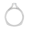 Jewelove™ Rings VS J / Women's Band only 0.30 cts Solitaire Platinum Ring JL PT RS RD 160