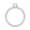 Jewelove™ Rings VS J / Women's Band only 0.30 cts Solitaire Platinum Ring JL PT RS RD 180