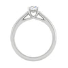 Jewelove™ Rings VS J / Women's Band only 0.30 cts Solitaire Platinum Ring JL PT RS RD 184