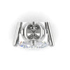 Jewelove™ Pendants 0.30cts. Platinum Princess Cut Solitaire Pendant for Women JL PT P SP PR 103