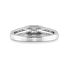 Jewelove™ Rings I VS / Women's Band only 0.30cts Princess Cut Solitaire Diamond Split Shank Platinum Ring JL PT 1178