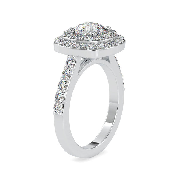 Jewelove™ Rings Women's Band only / VS J 0.30cts. Solitaire Platinum Diamond Engagement Ring JL PT 0197-A