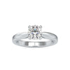 Jewelove™ Rings Women's Band only / VS J 0.30cts. Solitaire Platinum Engagement Ring JL PT 0056-A