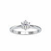 Jewelove™ Rings Women's Band only / VS J 0.30cts. Solitaire Platinum Engagement Ring JL PT 0078