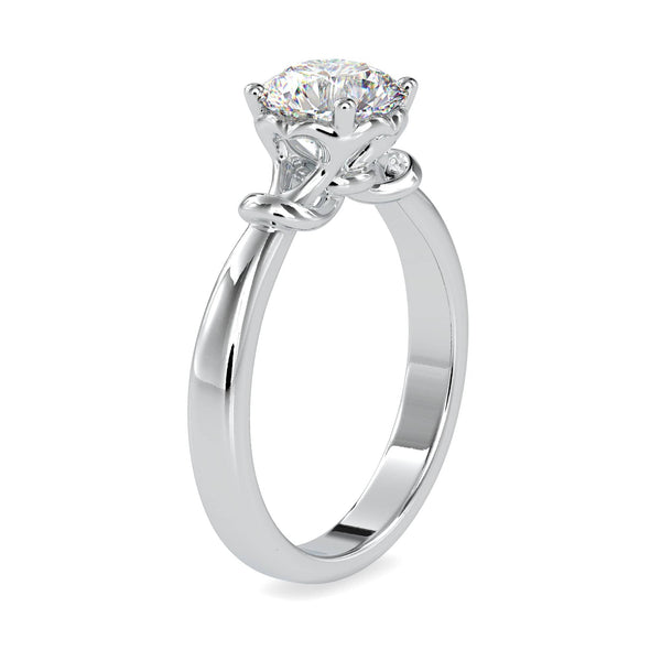 Jewelove™ Rings Women's Band only / VS J 0.30cts. Solitaire Platinum Engagement Ring JL PT 0131-A