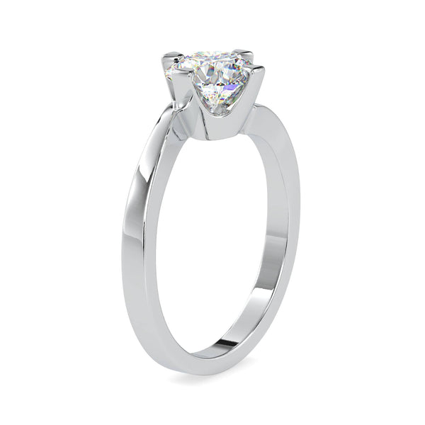 Jewelove™ Rings Women's Band only / VS J 0.30cts. Solitaire Platinum Engagement Ring JL PT 0144-A
