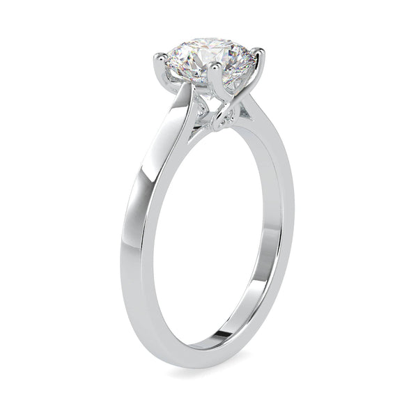 Jewelove™ Rings Women's Band only / VS J 0.30cts. Solitaire Platinum Solitaire Engagement Ring JL PT 0128-A