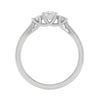 Jewelove™ Rings I VS / Women's Band only 0.40 cts. Princess Cut Solitaire Platinum Diamond Ring JL PT R3 PR 160