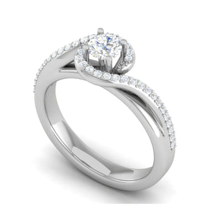 cts Designer Solitaire Diamond Platinum Ring JL PT RP RD 200