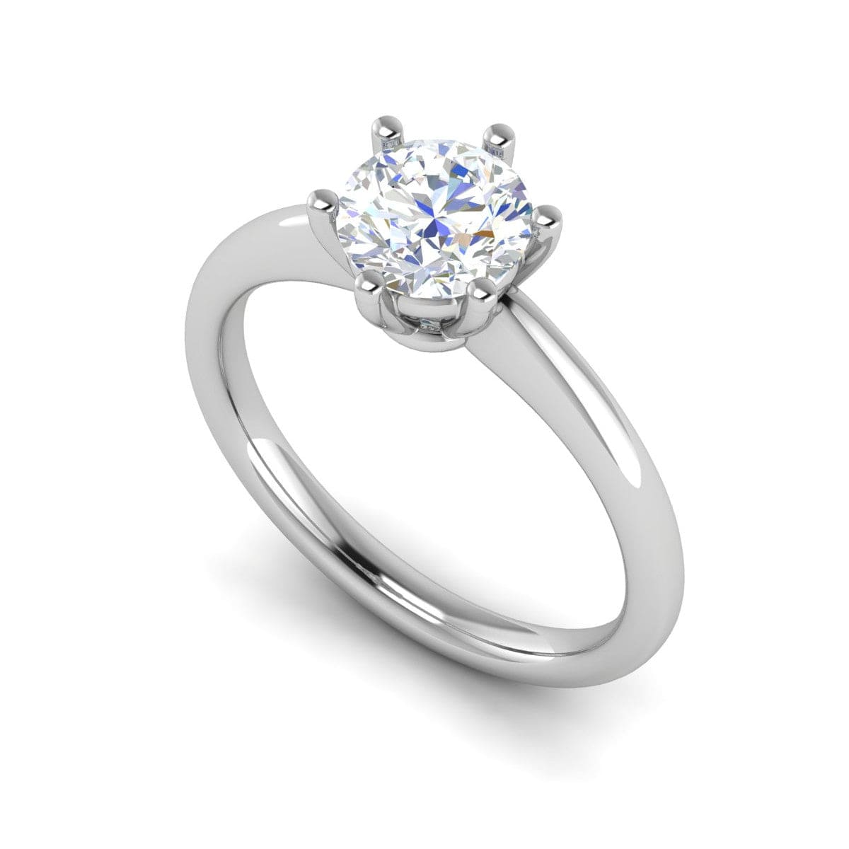 cts Solitaire Platinum Ring JL PT RS RD 134