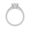 Jewelove™ Rings VS J / Women's Band only 0.50 cts Solitaire Platinum Ring JL PT RS RD 134