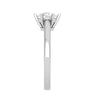 Jewelove™ Rings VS J / Women's Band only 0.50 cts Solitaire Platinum Ring JL PT RS RD 138
