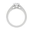 Jewelove™ Rings VS J / Women's Band only 0.50 cts Solitaire Platinum Ring JL PT RS RD 143