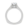 Jewelove™ Rings J VS / Women's Band only 0.50 cts Solitaire Platinum Ring JL PT RS RD 146