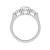 Jewelove™ Rings J VS / Women's Band only 0.50 cts Solitaire with Pear Diamond Platinum Ring JL PT R3 RD 124
