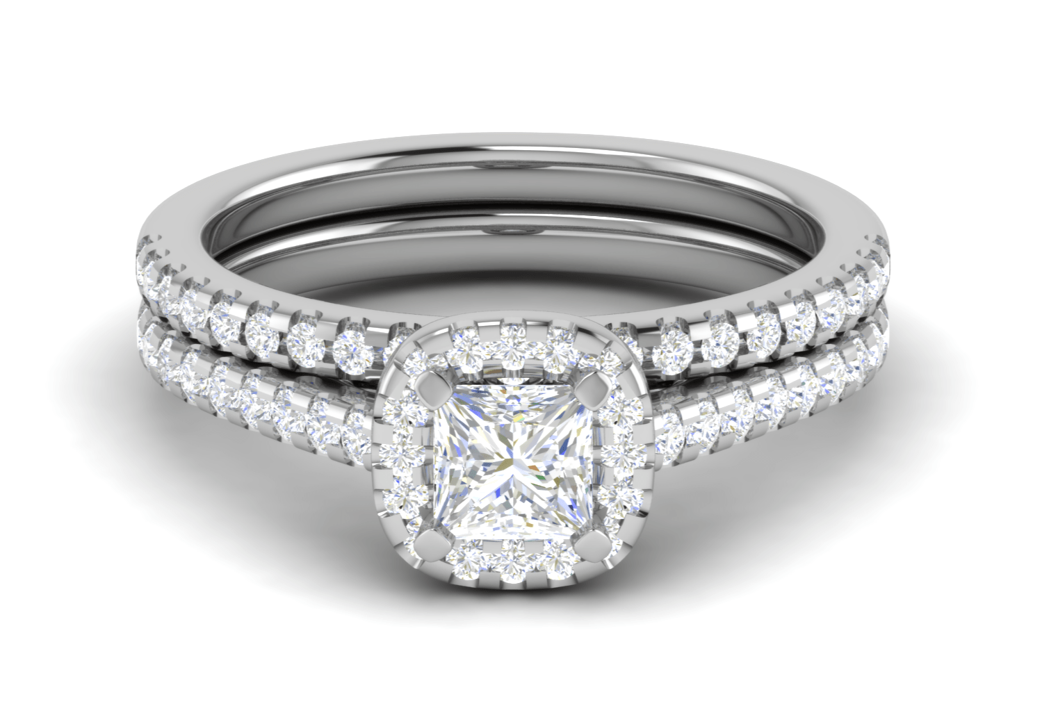 Hidden Halo Oval Diamond Ring | Pave Oval Engagement Ring –  Kingofjewelry.com