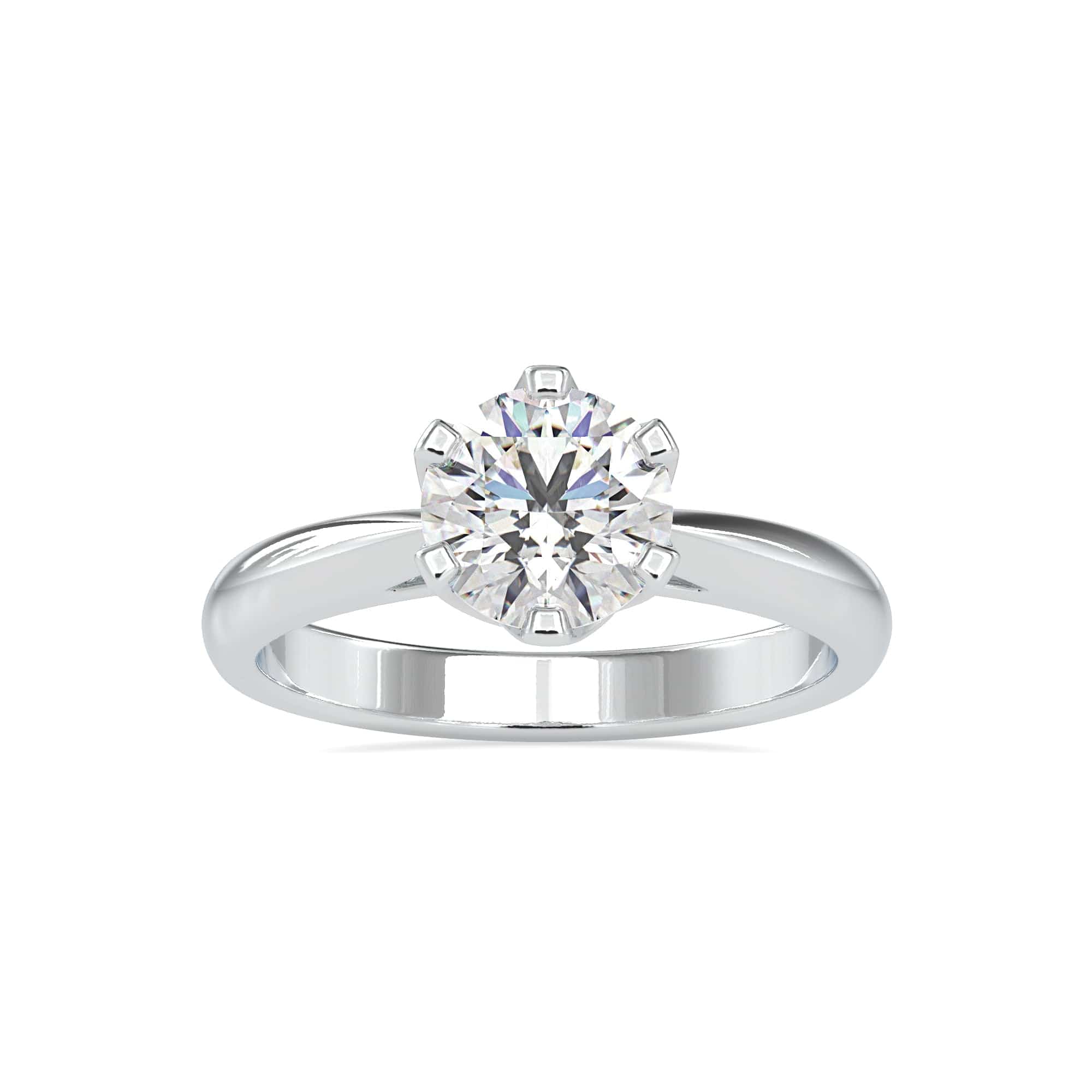Wedding Band 50 Carat Diamond Ring Tiffany 50-Pointer Solitaire