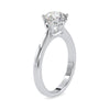Jewelove™ Rings Women's Band only / VS J 0.50cts. Solitaire Platinum Engagement Ring JL PT 0132