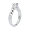 Jewelove™ Rings Women's Band only / VS J 0.50cts. Solitaire Platinum  Engagement Ring JL PT 0135