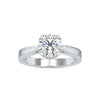 Jewelove™ Rings Women's Band only / J VS 0.50cts. Solitaire Platinum Engagement Ring JL PT 0138