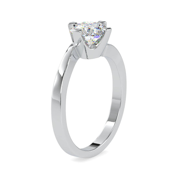 Jewelove™ Rings Women's Band only / VS J 0.50cts. Solitaire Platinum Engagement Ring JL PT 0144