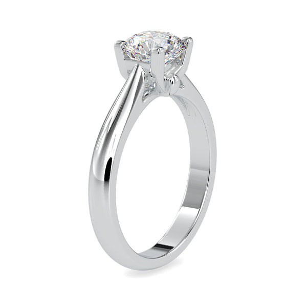 Jewelove™ Rings Women's Band only / VS J 0.50cts. Solitaire Platinum Engagement Ring JL PT 0180