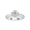 Jewelove™ Rings Women's Band only / VS J 0.50cts. Solitaire Platinum Engagement Ring JL PT 0183
