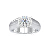 Jewelove™ Rings Women's Band only / VS J 0.50cts. Solitaire Platinum Engagement Ring JL PT 0184-A