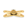 Jewelove™ Rings Women's Band only / VS J 0.70cts. Solitaire Diamond Split Shank 18K Yellow Gold Ring JL AU 1169Y-B