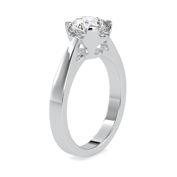 Jewelove™ Rings Women's Band only / J VS 0.70cts. Solitaire Platinum Engagement Ring JL PT 0138-B