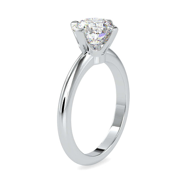 Jewelove™ Rings Women's Band only / VS J 0.70cts. Solitaire Platinum Engagement Ring JL PT 0194