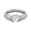 Jewelove™ Rings J VS / Women's Band only 0.90 cts. Platinum Solitaire Diamond Ring JL PT R3 RD 118-A