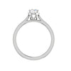 Jewelove™ J VS / Women's Band only 1.00 cts Solitaire Platinum Ring JL PT RS RD 104