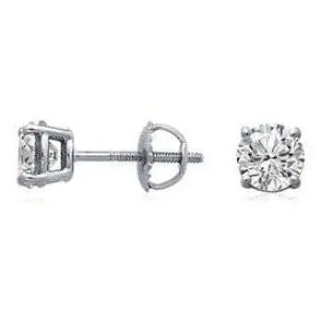 1.40cts. Diamond Solitaire Earrings SJ B 282