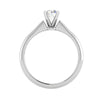 Jewelove™ J VS / Women's Band only 1 Carat Solitaire Platinum Ring JL PT RS RD 100