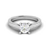 Jewelove™ J VS / Women's Band only 1 Carat Solitaire Platinum Ring JL PT RS RD 106